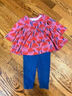 Hanna Andersson dress & leggings set